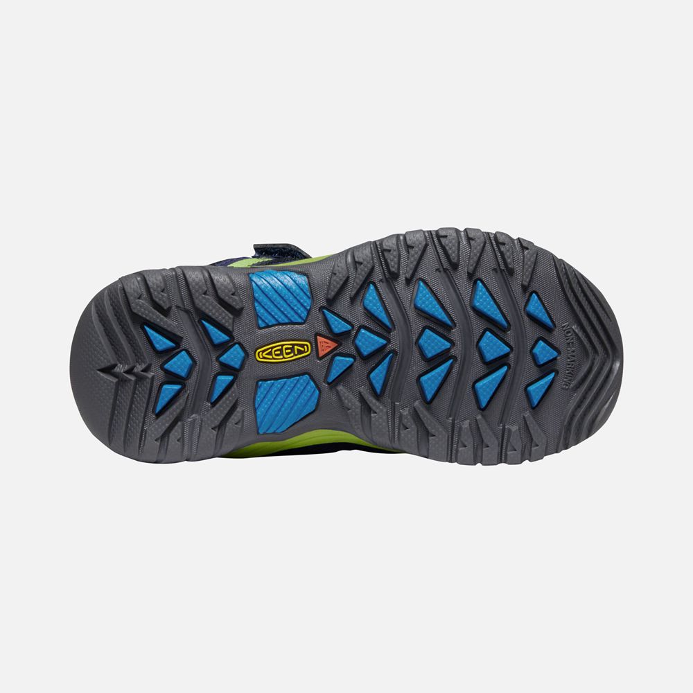 Keen Spor Ayakkabı Çocuk Lacivert/Yeşil - Targhee Sport Vent Shoes - Türkiye DAKY38076